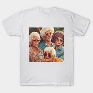 Golden Girls fan art T-Shirt